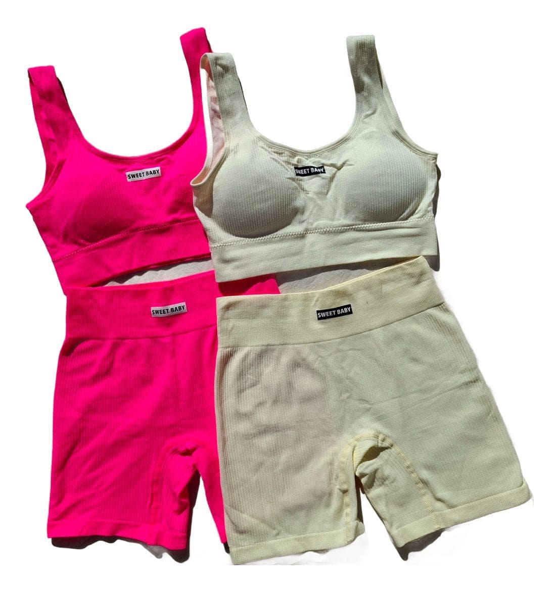 Conjunto Importado 2 Piezas Sweet Baby Top + Calza Biker - Image 23